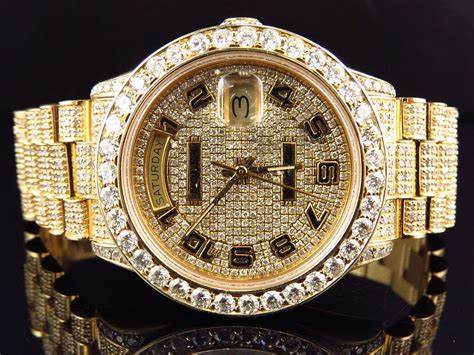 golden rolex am arm|rolex gold diamond watch.